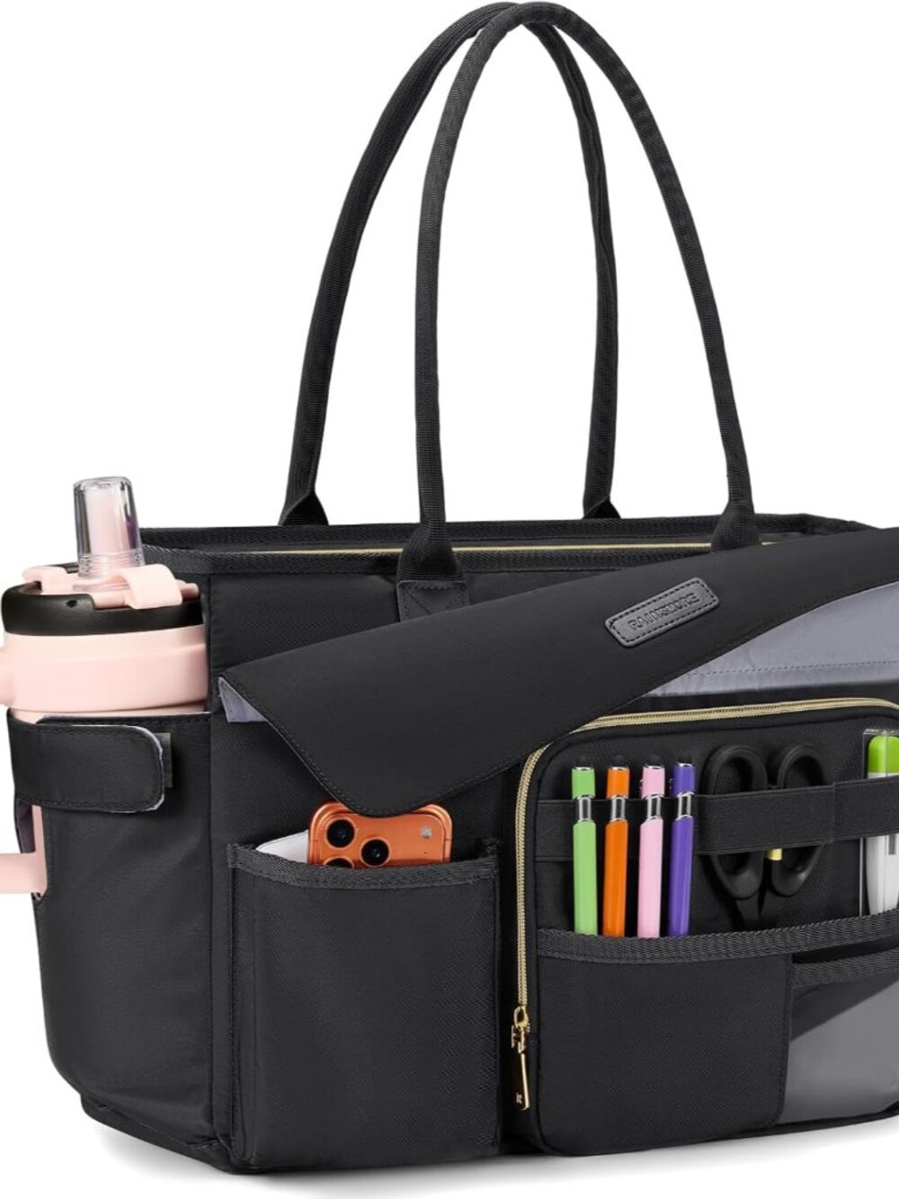 Nurse Bag with Insulated Lunch Compartment, Laptop Work Bag Women | Large Lunch